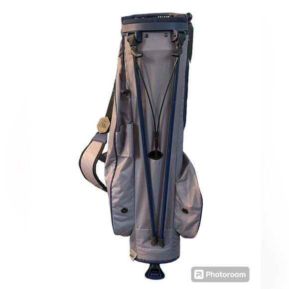 NEW CALLWAY GOLF / University of Illinois HyperLite Stand Bag Grey Navy Orange - Picture 3 of 13